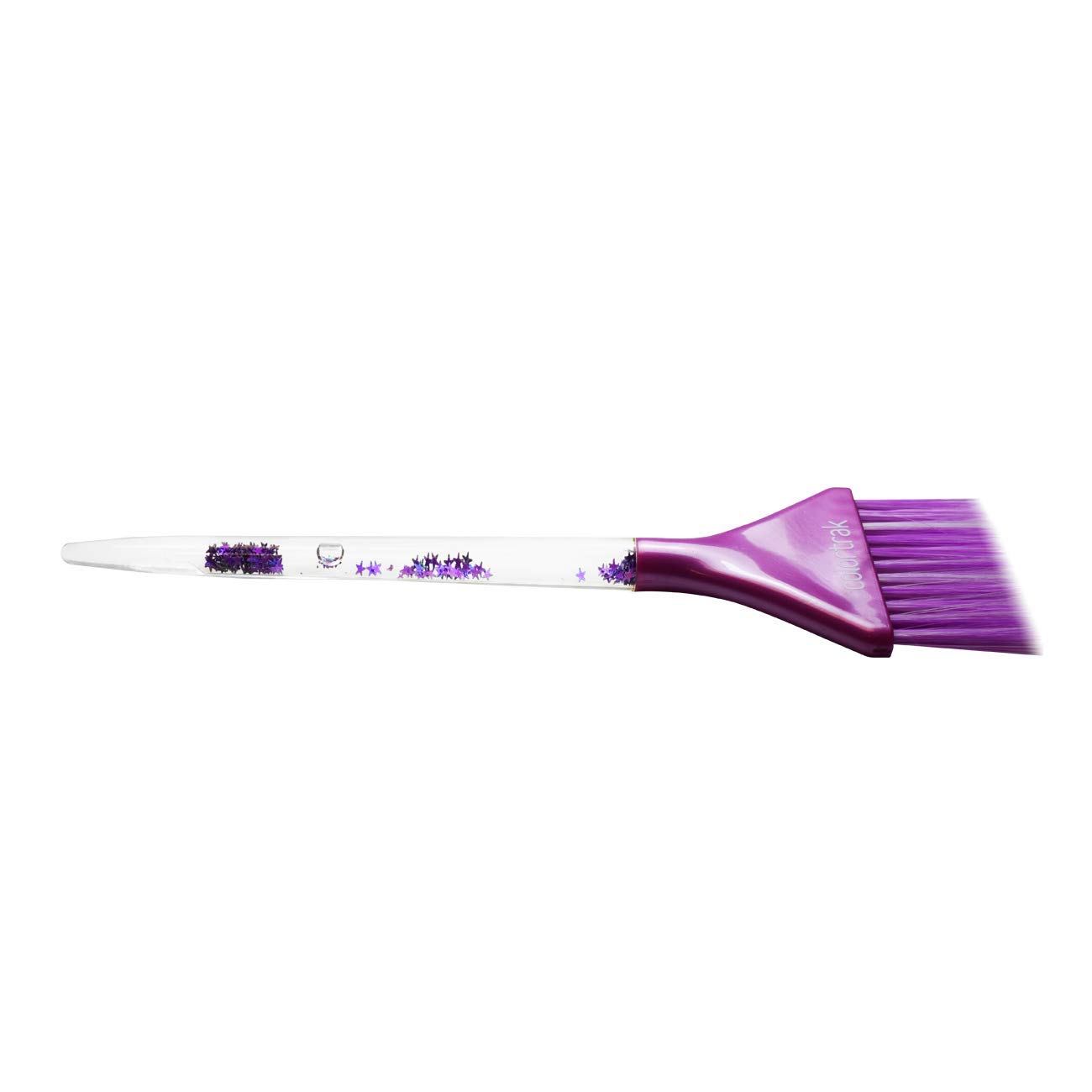 Colortrak Liquid Glitter Tint Brush, Ultra Soft Feather Bristles, Glitter Moves While You Work, Natural Finish, Precise Coloring Effects, Reusable, Easily Washable : Beauty