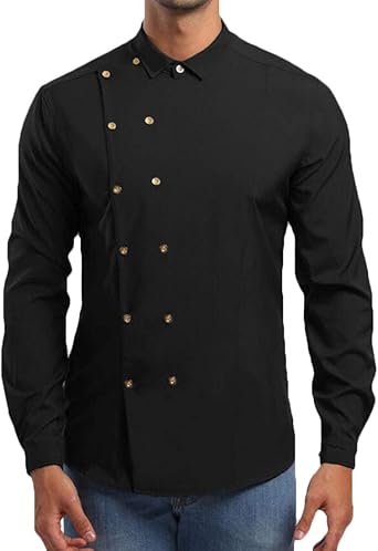 double breasted dress shirt