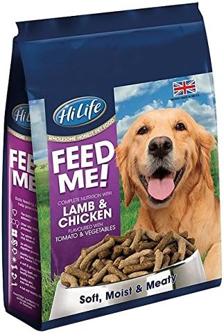 HiLife Feed Me Complete Adult Dog Food Moist Lamb & Chicken 1.5kg
