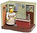The Simpsons Series 7 Playset Springfield Elementary Cafeteria with Lunchlady Doris