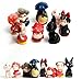 Karen accessories Hayao Miyazaki Animation Figures Set, 8 Pcs Spirited Away Yubaba Ponyo Mononoke Princess Totoro Kiki's Delivery Service Jiji Cat