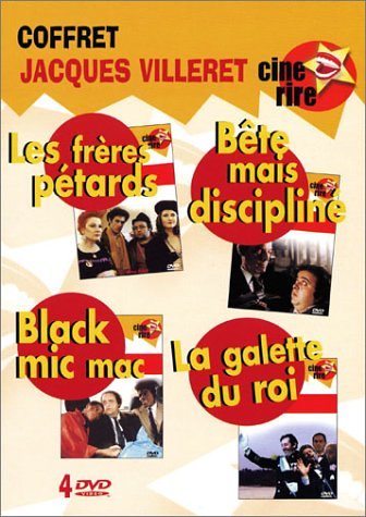 Jacques Villeret - Coffret - Les Frères Pétard + Bête Mais Discipliné + Black Mic Mac + La Galette Du Roi