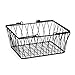 Spectrum Diversified Twist Wire Storage Basket, Medium, Black primary