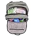 9 Rabbits Diaper Bag Backpack, Stylish Multi-Function Waterproof Smart Organizer Baby Back Pack, Large Capacity, Perfect For Travel With Adjustable Shoulder Straps and Wipeable Infant Changing Pad