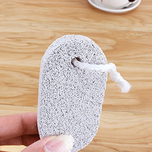 Double Sided Pumice Stone 100% Pedicure Tool - Best Callus Remover And Foot Scrub from Lava Rock Exfoliates Feet & Smooths Skin