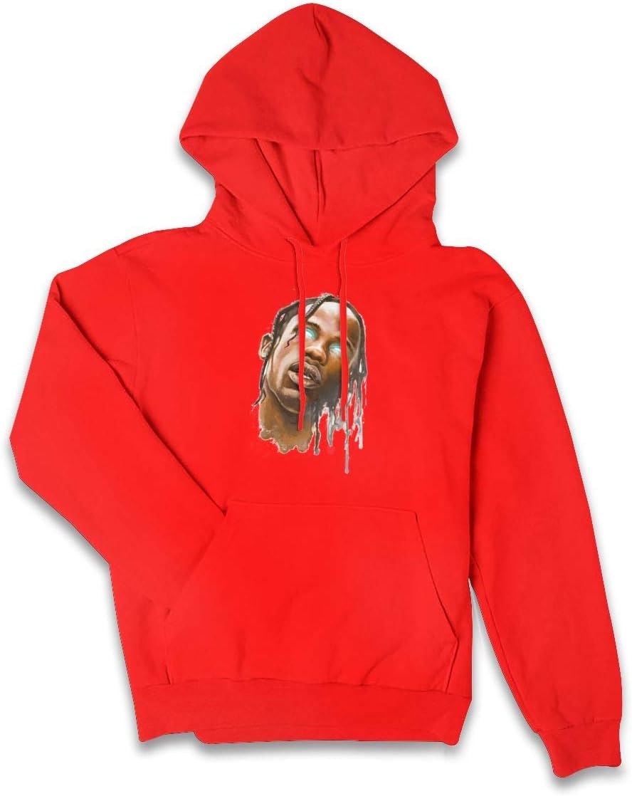 Dxqfb Travis Scott Women's Hooded Sweater,Women's Cotton Sleeve Hooded Sweater,Hoodies for Women's