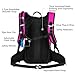 RUPUMPACK 18L Hiking Hydration Backpack - Insulated Hiking Backpack with 2.5L Water Bladder - Waterproof Water Backpack with Storage for Hiking