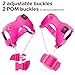 DOMIGLOW Light Up Dog Harness, No-Pull LED Dog Harness Light, Rechargeable Glowing Pet Harness for Night Walking & Camping (Hotpink, Small)