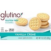 Glutino Cookies Gluten Free Vanilla Creme -- 10.6 oz (Pack of 1)