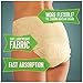 Depend FIT-FLEX Incontinence Underwear for Women, Maximum Absorbency, S/M, Tan (Packaging may vary)