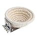 HAPPINESS APPLY HERE Rope Bird Breeding Nest Bed for Budgie Parakeet Cockatiel Parakeet Conure Canary Finch Lovebird and Small Parrot Cage Hatching Nesting Box