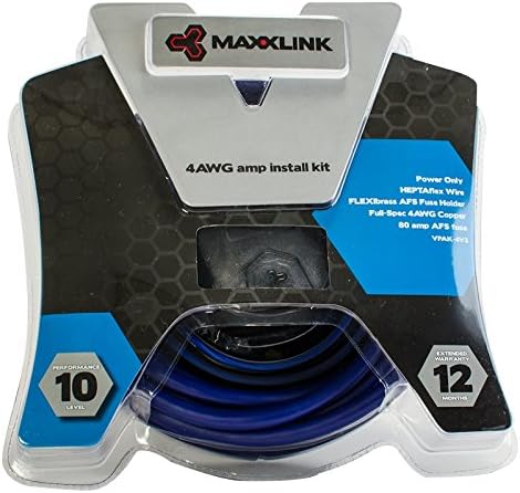 Maxxsonics VPAK-4V3 MAXXLINK 4AWG COPPER POWER ONLY AMPLIFIER INSTALL KIT
