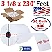 Thermal Paper roll 3 1 8' x 230 POS-X XR510 Thermal Receipt Printer (50 Rolls) BPA Free Made in USA from BuyRegisterRolls.