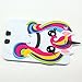 iPad Mini 4 Case Unicorn, Awsaccy(TM) Cute Cool 3D Unicorn Horse Cartoon Animal Rainbow Soft Silicone Rubber Gel Case Back Protection Cover for Apple iPad Mini 4 2015 Release