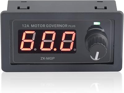 Voktta PWM DC Motor Speed Controller 5-30V 12A 360W Adjustable Speed Regulator