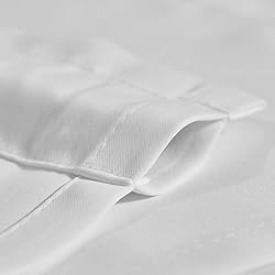 Vangao White Valances for Windows 16 Inch Valance