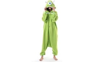 Beauty Shine Unisex Adult Onesie One Piece Pajamas Cosplay Cartoon Costume Halloween Christmas Sleepwear Jumpsuit Homewear