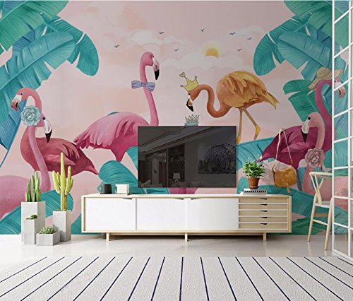 image for 300X250Cm, Custom Painting 3D Wallpaper Modern Nordic Hand-Painted Pal