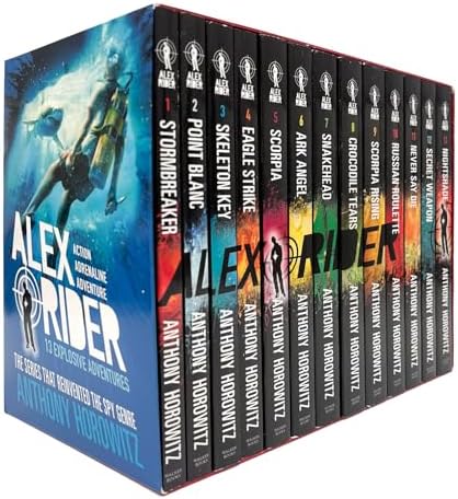 Amazon.com: Alex Rider 10 Books Box Set Complete Collection By