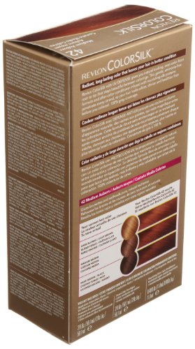 Revlon Colorsilk Medium Auburn Haircolor, Pack of 3 - Image 3