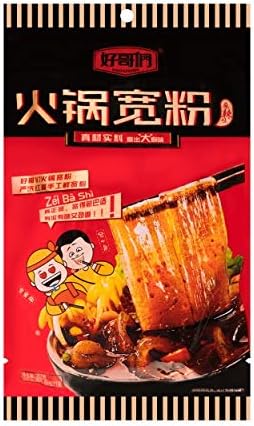 Potato Starch Vermicelli Hot Pot Flavor 257g by HAOGEMEN, 3 Packs