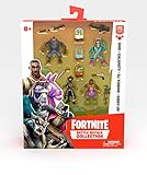 Fortnite Battle Royale Collection: Squad Pack - Dire, Calamity, DJ Yonder & Giddy-Up Mini Action Figures