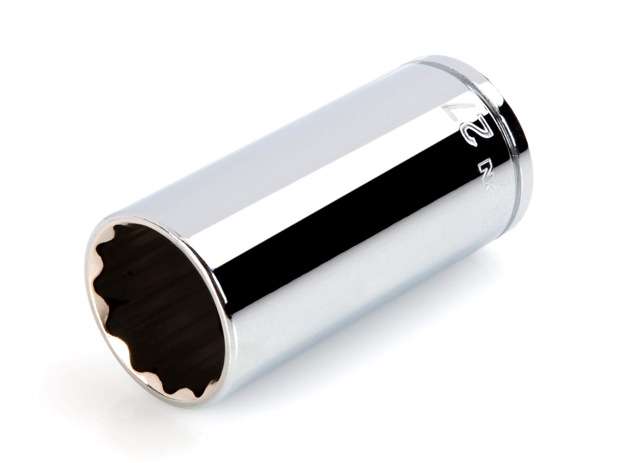 TEKTON 1/2 Inch Drive x 27 mm Deep 12-Point Socket | SHD23327
