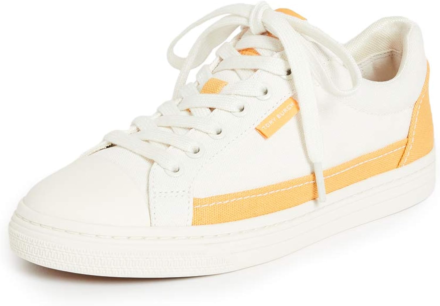 Amazon.com | Tory Burch Women's Classic Court Sneakers | Fashion Sneakers