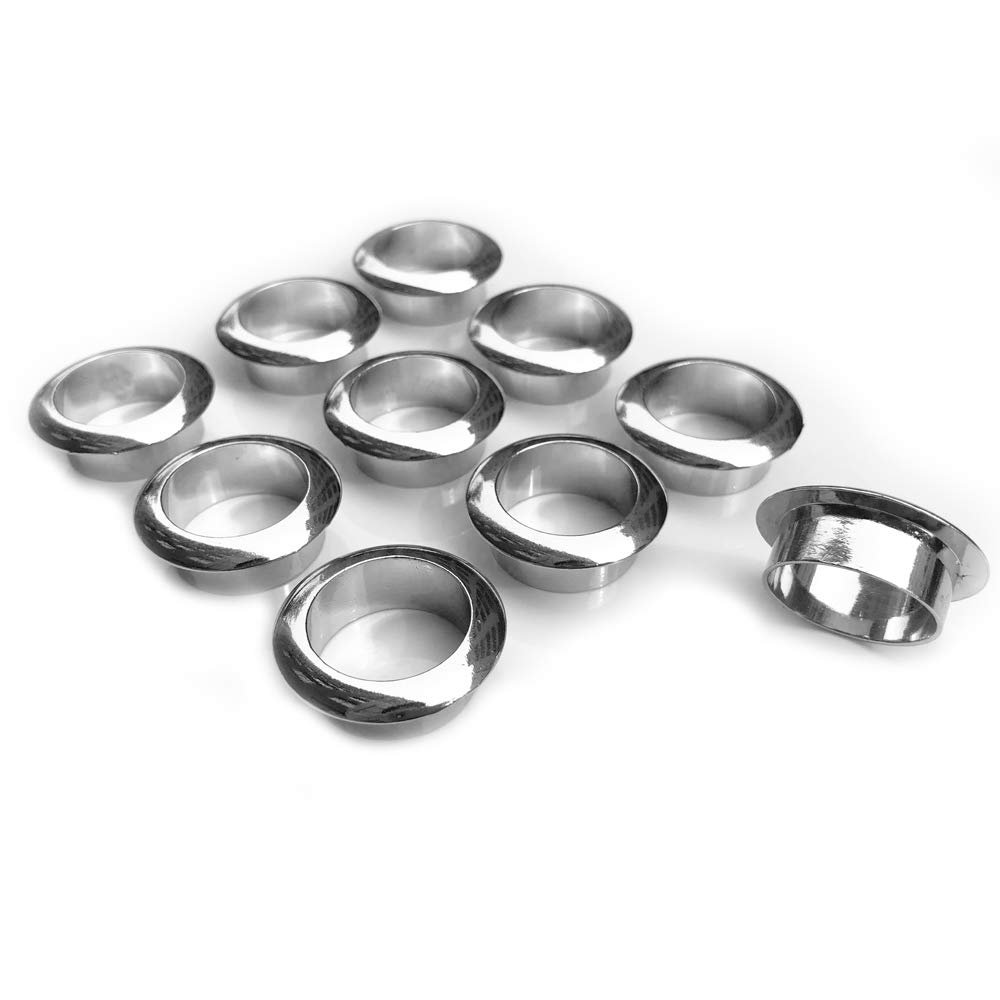 Buy QYPRMX 10 PCS 1 Inch Desk Grommet, Zinc Alloy Desk Cord Cable Hole
