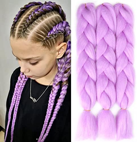 Goodern Synthetic Braiding 3PCS Afro Jumbo Braiding Pre Stretched