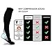 2 Pairs Eulay Men & Women Graduated Compression Socks Ideal for Running, Pregnancy, Flight & Travel, Nursing,Shin Splints,Boost Stamina, Circulation, & Recovery.(small/medium)