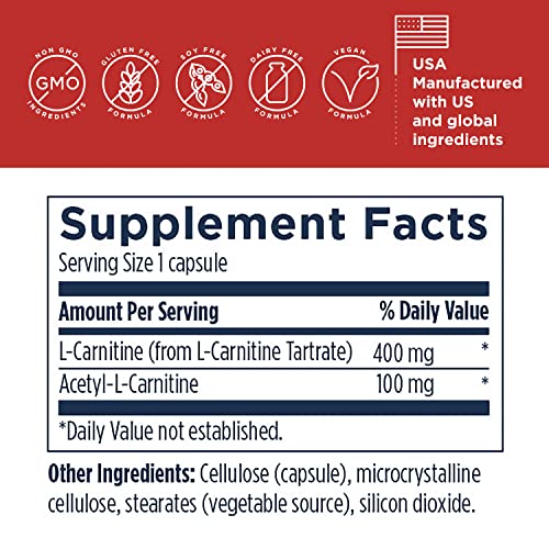Designs for Health Carnitine Synergy 400mg LCarnitine (From