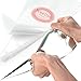 Weetiee 50 Piece Pastry Bag Cake/Cupcake Disposable Decorating Piping Bags Anti-Burst Icing Bags