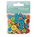 Blumenthal Lansing Basic Buttons Assorted Sizes, 130/Pkg, Citrus