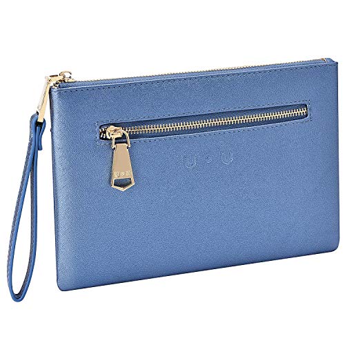 Large Wristlet for Women,U+U Soft PU Leather Clutch Wallets with Power Bank,Hangbags for iphone 7 Plus Case