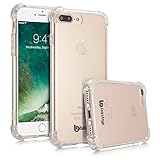 iPhone 7 Case, Bastex Rugged Slim Fit Clear Flexible Thin Gel TPU Case Cover for Apple iPhone 7
