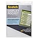 Display Pocket, Removable Interlocking Fasteners, Plastic, 8-1/2 x 11, Clear