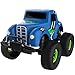 TOYK 4 Pack Alloy Friction Pull Back Cars  4 Independent Shock Springs  for Toddler Boys Girl Baby Mini Toys Cars