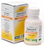 RIVANOL 0.1% / ethacridine Lactate/ 100ml cutaneous Solution