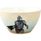 Bioworld Star Wars The Mandalorian 20 oz Ramen Bowl with Chopsticks