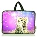 AUPET Cute Wish Cat Universal 6 ~ 7 inch Tablet Portable Neoprene Zipper Carrying Sleeve Case Bag