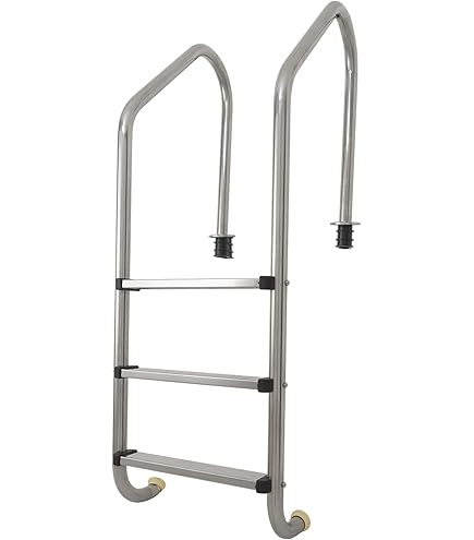 Escalera 2 Peldaños Acero Inoxidable - OPORTUNITATS