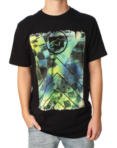 Alpinestars Men's Sprawl Custom Short Sleeve Crew Neck T-Shirt-Small