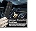 Silicone Apple iPhone 7 Case, Soft, Slim Fit (Black Color) ROKIO [ Liquid Silicone Gel Rubber Case ] Built-in metal Plate, Hard Back Cover (4.7 Inch)