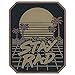 Stay Rad PVC Patch (Black/Gold)