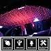 Car USB Atmosphere Ambient Star Light car interior lights LED decorative armrest box car roof full star projection laser car interior atmosphere lights The wireless remote control(Red-Light)...