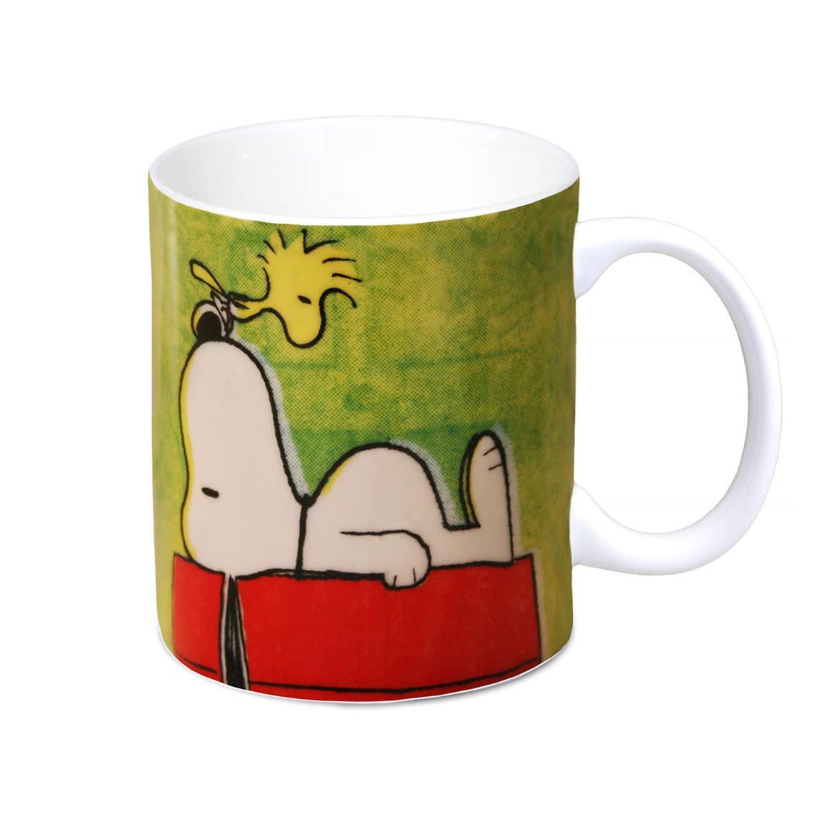 Logoshirt® Peanuts I Snoppy & Woodstock I Authentic Peanuts I Porcelain Mug - Coffee Mug I Approx. 300 ml I Multi-Coloured I Licensed Original Design