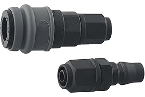 Long lasting and Sturdy C Type Self locking Quick Connector, Industrial Plastic Steel, 8/10/12mm, Precise Automatic Locking, 