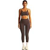 EFOGEP Womens 2 Piece Workout Set Cross Back Sports Bra High Waisted Yoga Pants Stretchy Athletic Outfit for Yoga Gym Pilates