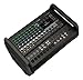 Yamaha EMX7 Powered Mixer Bundle with Gearlux XLR Cables and Polishing Cloth